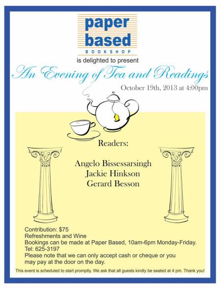 Official event flyer, designed by Kevin Hackshaw.