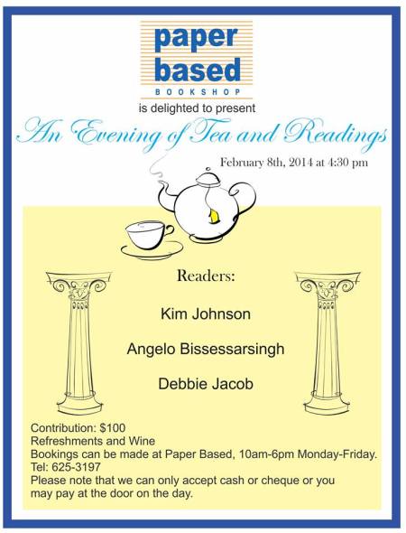 Our official event flyer, designed by Reynold Hackshaw.