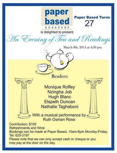 Our official event flyer, designed by Reynold Hackshaw.